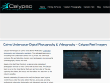 Tablet Screenshot of calypsoproductions.com.au